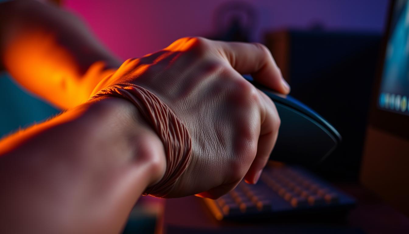 forearm tension and mouse sensitivity in left-handed gamers