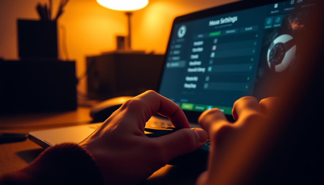 stabilizing mouse sensitivity for left-handed FPS players