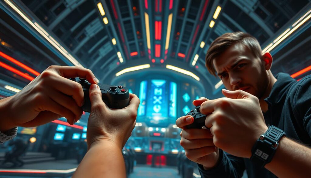 Comparative performance of left-handed and right-handed FPS players