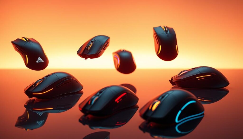 Future gaming mice for left-handed players