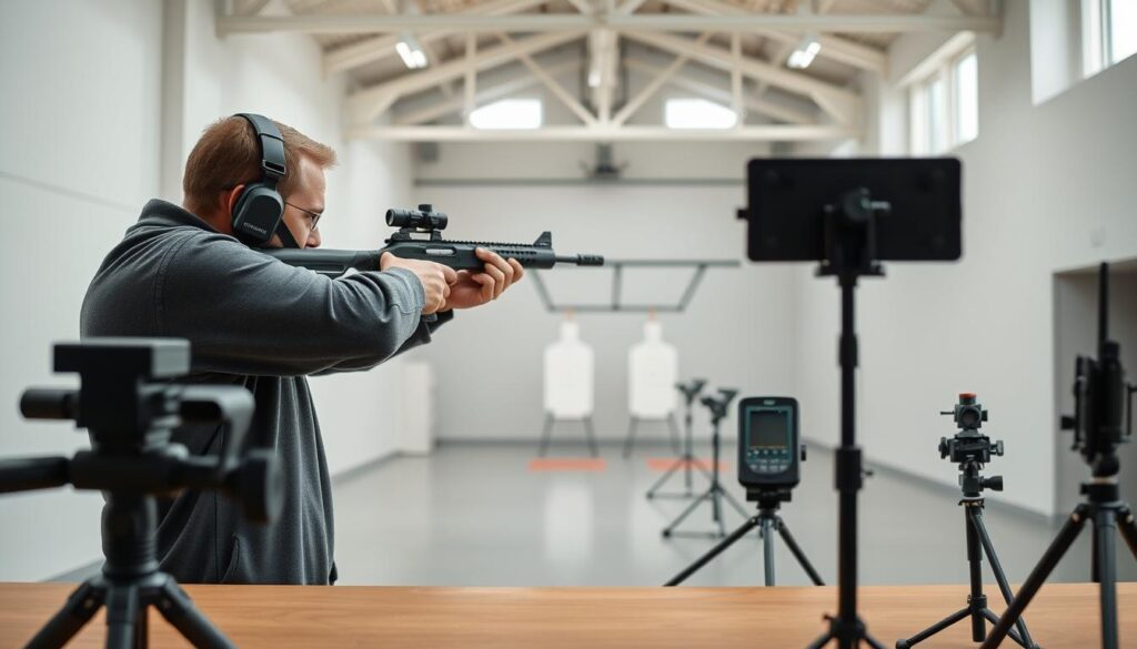 aim training frequency for left-handed shooters