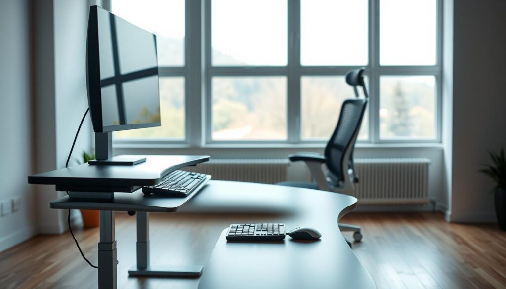 ergonomic workspace