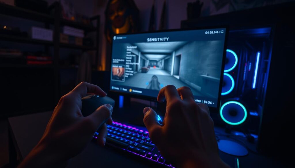 game-specific sensitivity