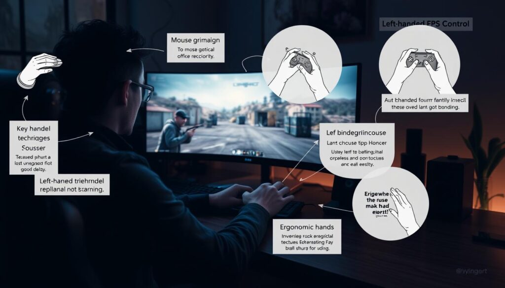 left-handed FPS tips