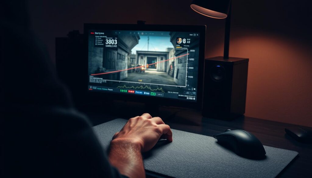 low DPI testing for left-handed FPS players