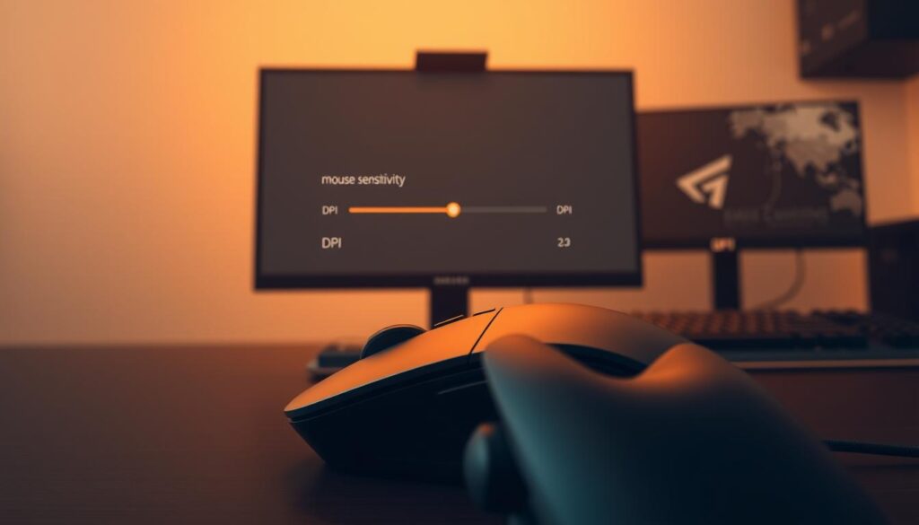 mouse sensitivity for FPS gameplay