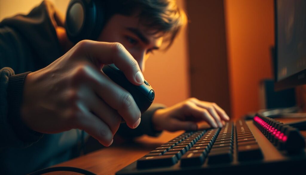 non-dominant hand impacts in FPS games