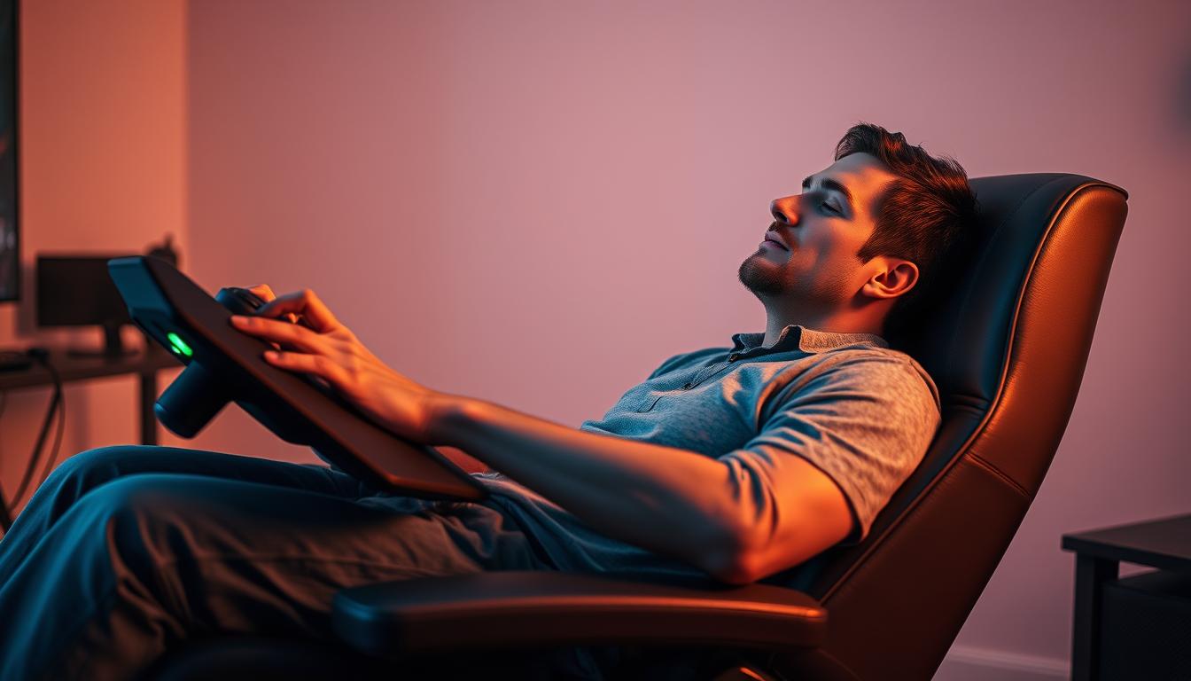 post-game relaxation for left-handed gamers