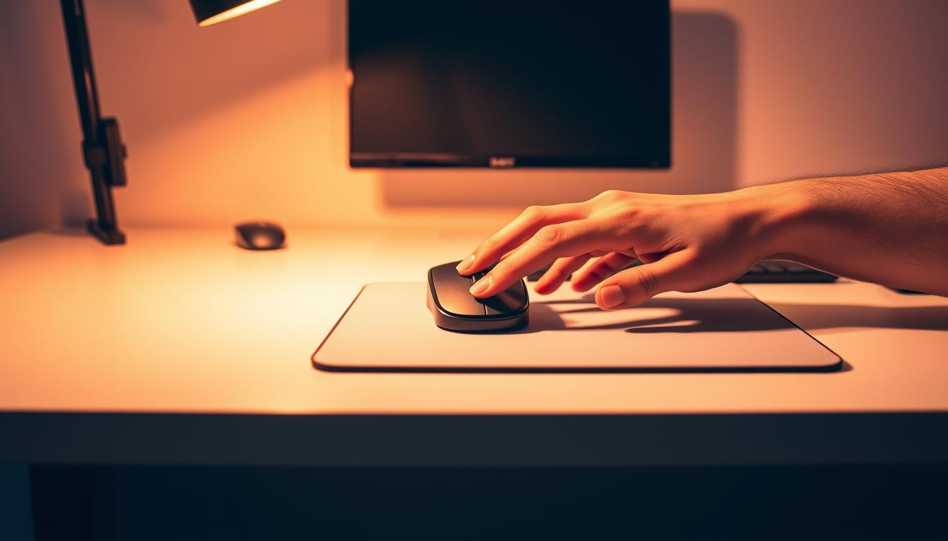 precision tests for left-handed mouse users