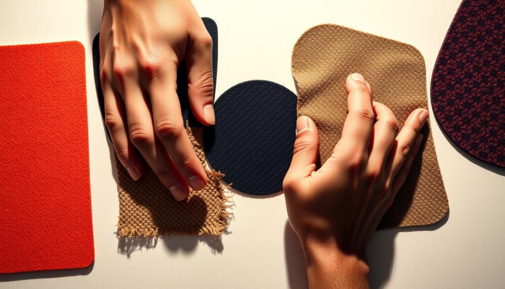 testing mousepad fabrics