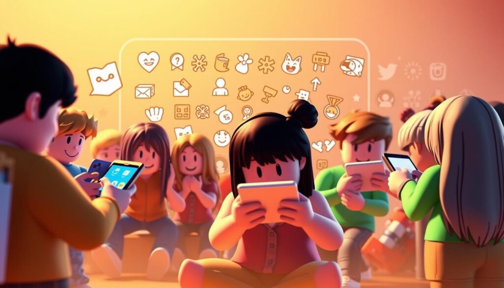 recursos sociais do Roblox recursos sociais do Roblox