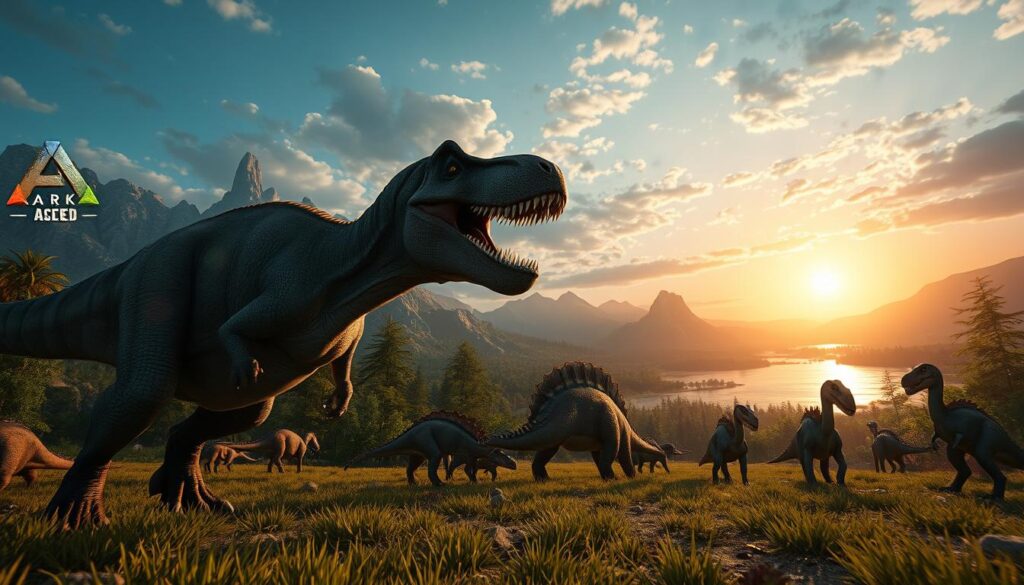 dinossauros em ARK: Survival Ascended dinossauros em ARK: Survival Ascended