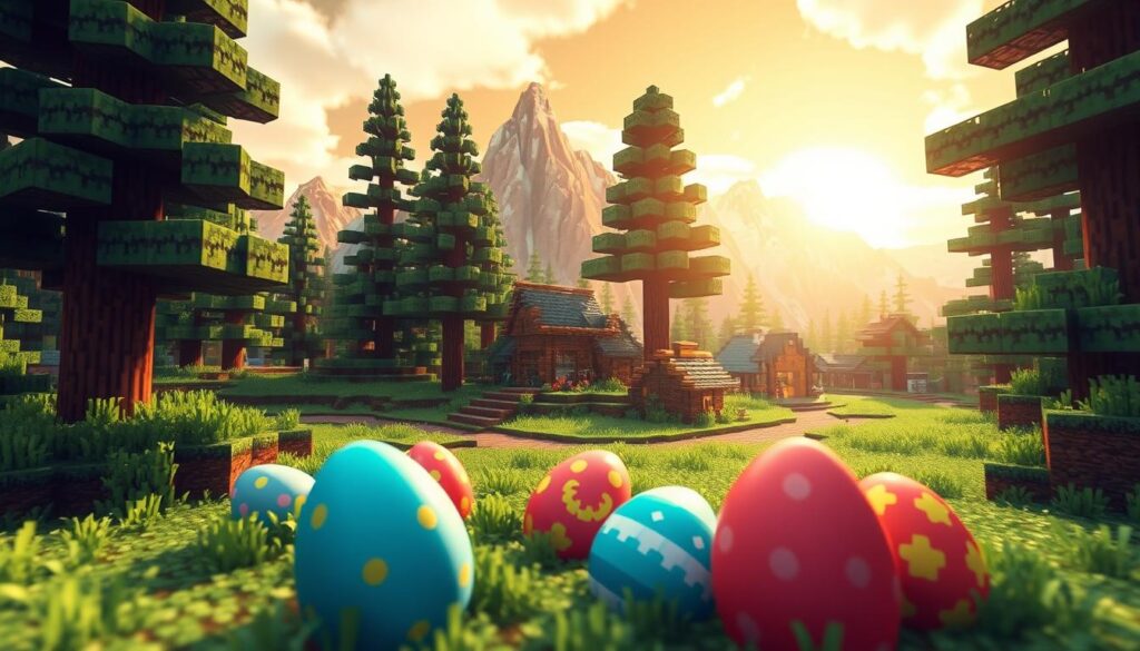 Easter eggs Minecraft