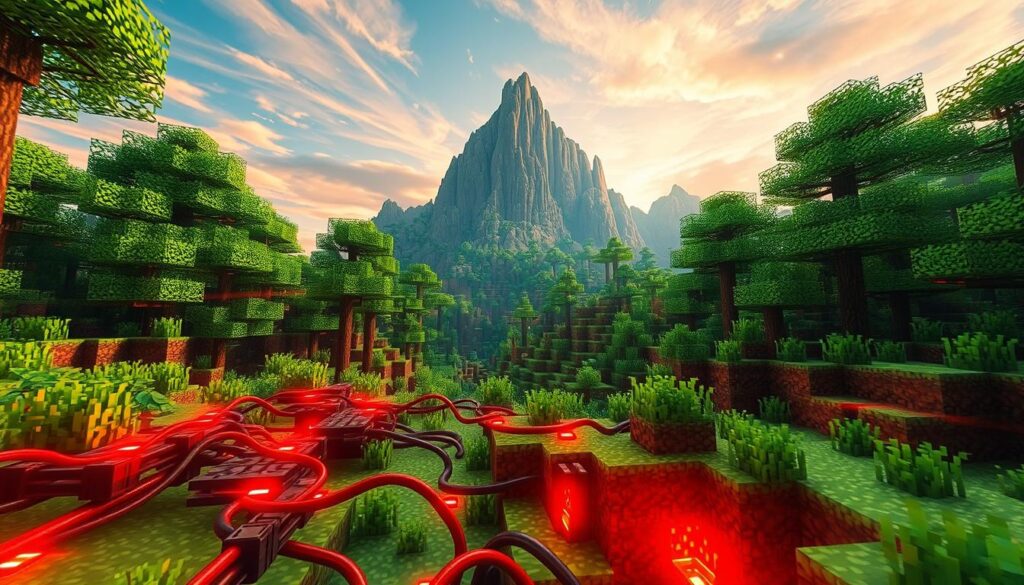 Redstone no Minecraft