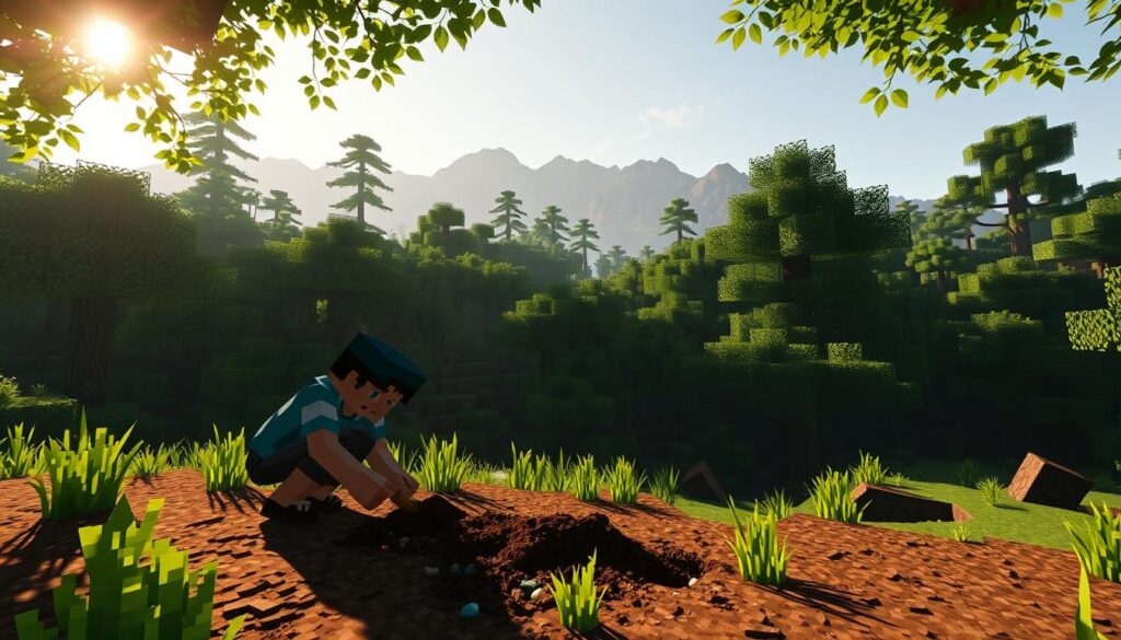 estratégias de coleta de recursos no Minecraft estratégias de coleta de recursos no Minecraft