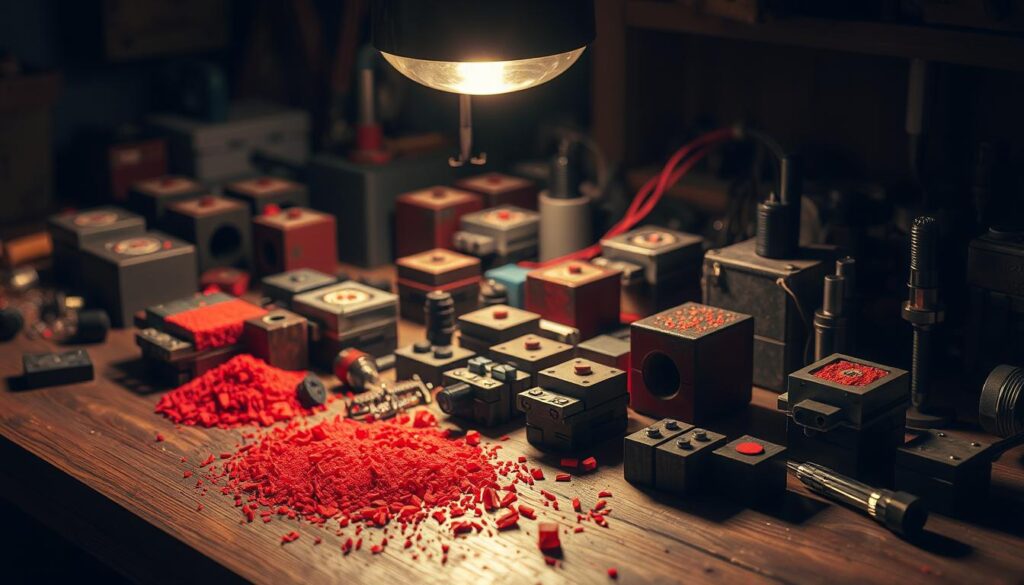 materiais para Redstone