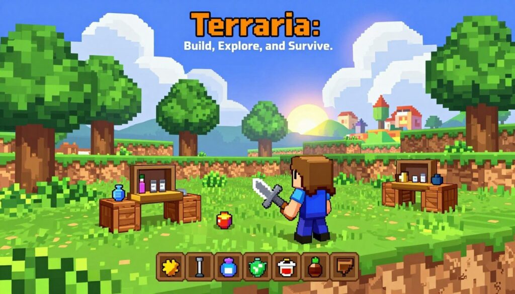 Controles básicos Terraria
