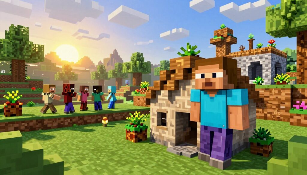 modos de jogo no Minecraft