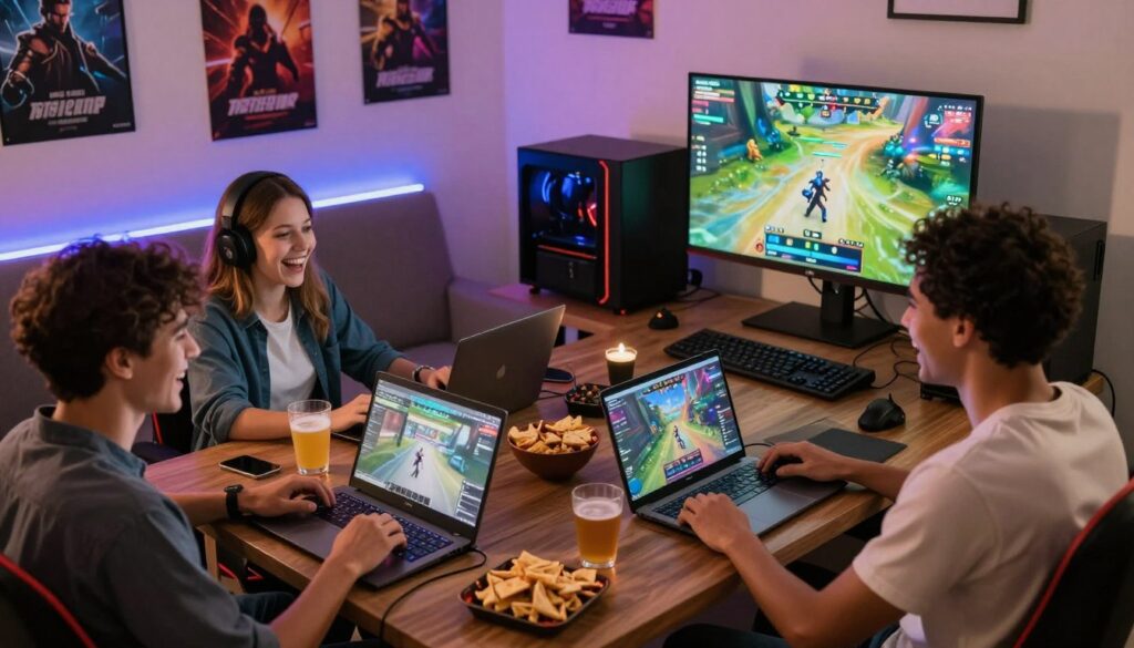 benefícios de jogar online