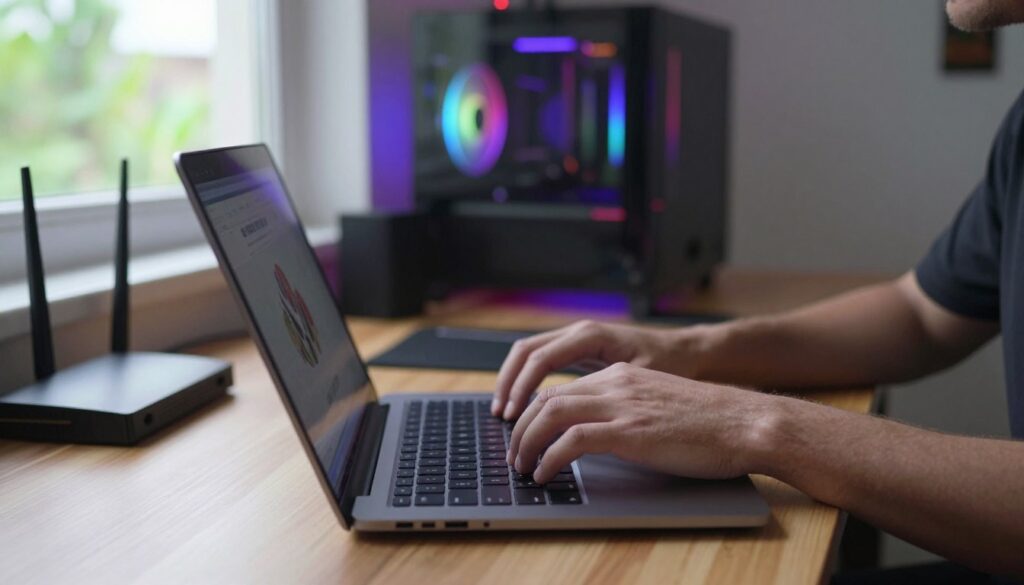 conexão de internet