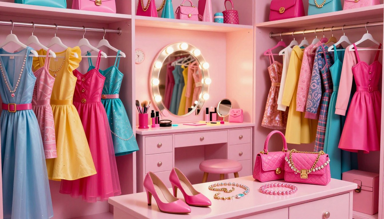 JOGO Barbie Fashion Closet