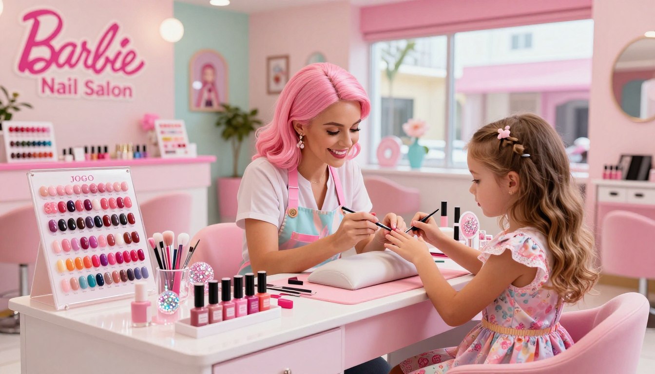 JOGO Barbie Nail Salon