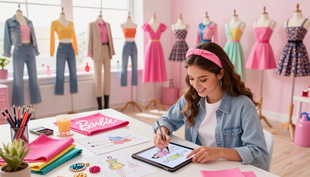Explorando o universo criativo do jogo Barbie Fashion Designer