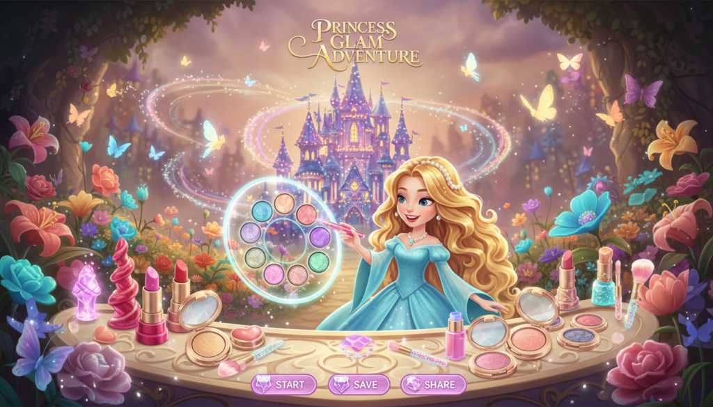 jogo Princess Makeup Games