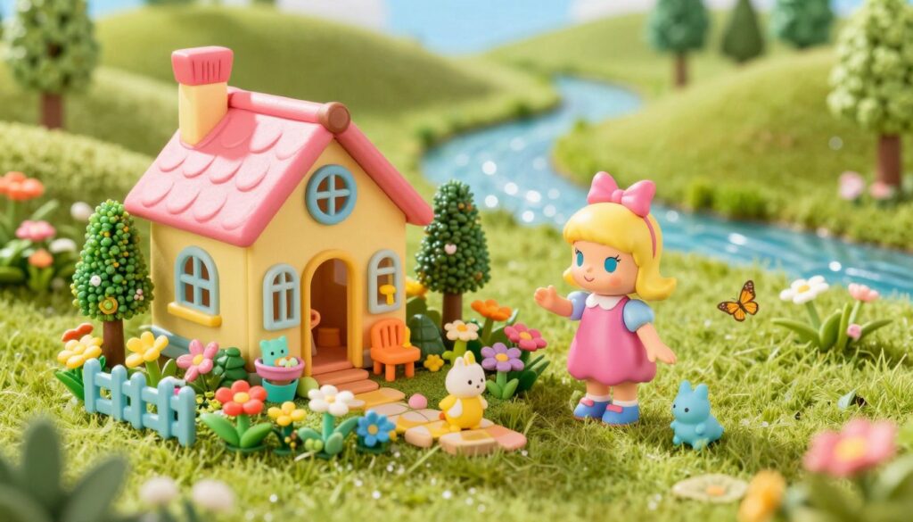Polly Pocket Adventures em mundos em miniatura