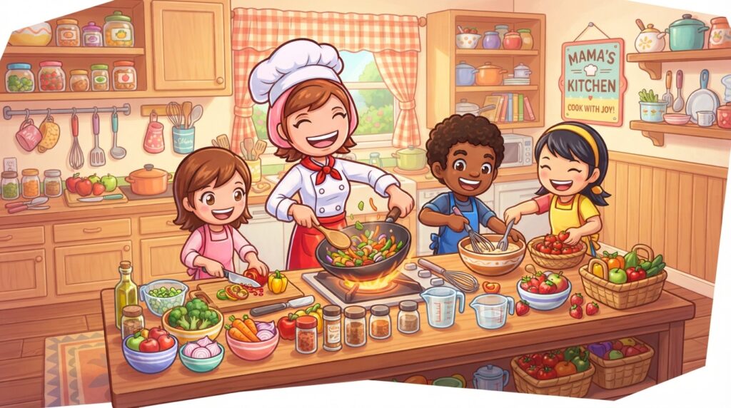 história Cooking Mama história Cooking Mama