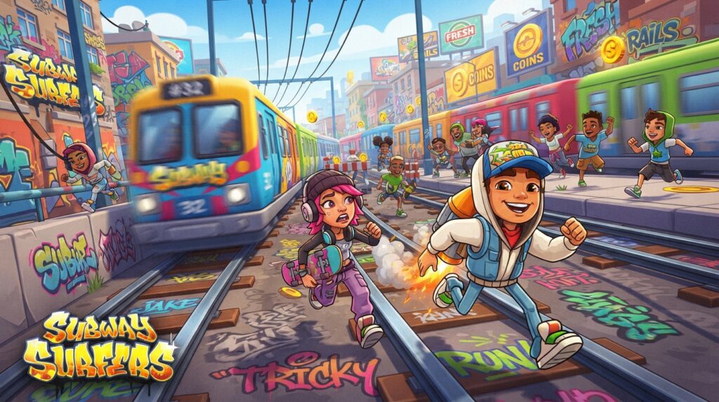 personagens de Subway Surfers